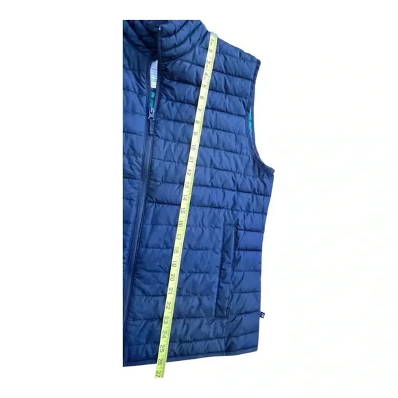 Gap Men’s Lightweight Puffer Vest Size M Preowned Like New Water Resistant - Picture 2 of 6